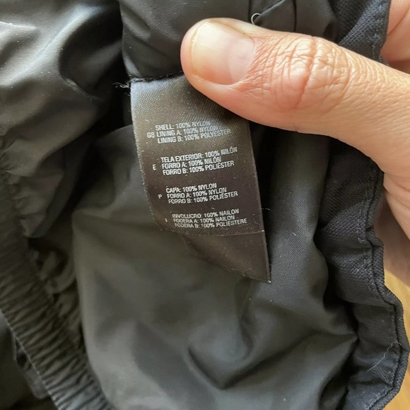 Women's The North Face TNF Hyvent Varius Guide Black Hooded Zip Up Jacket Sz S - Picture 4 of 5